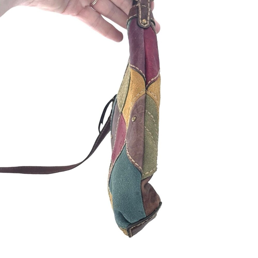 Fossil Multicolor Patchwork Crossbody Bag - image 8